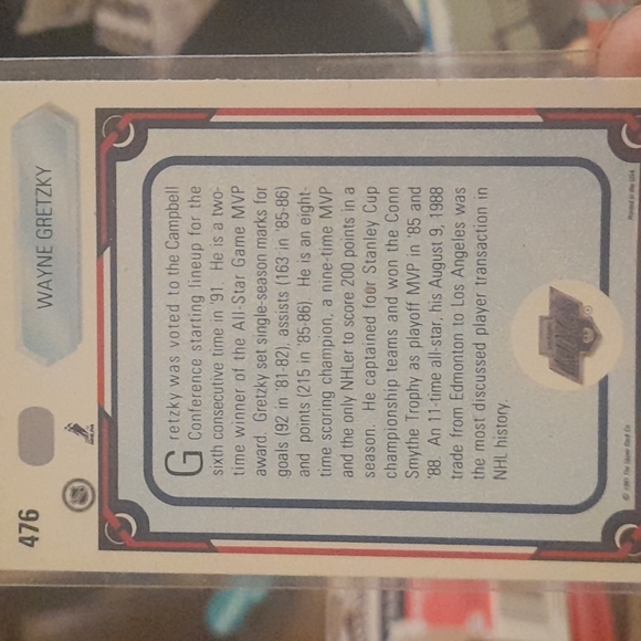 Wayne Gretzky and Mario lemieux upper deck hockey cards - Picture 3 of 9